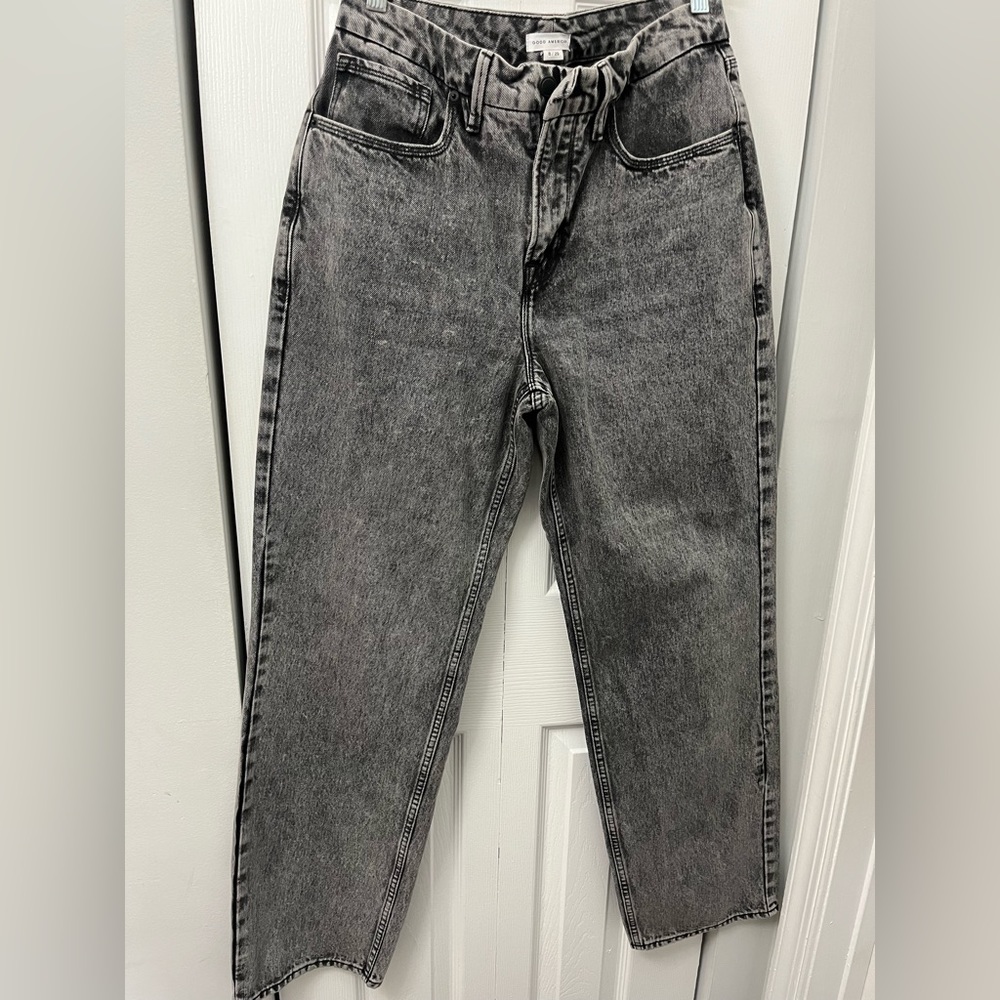 Good American Wide Leg Jeans.